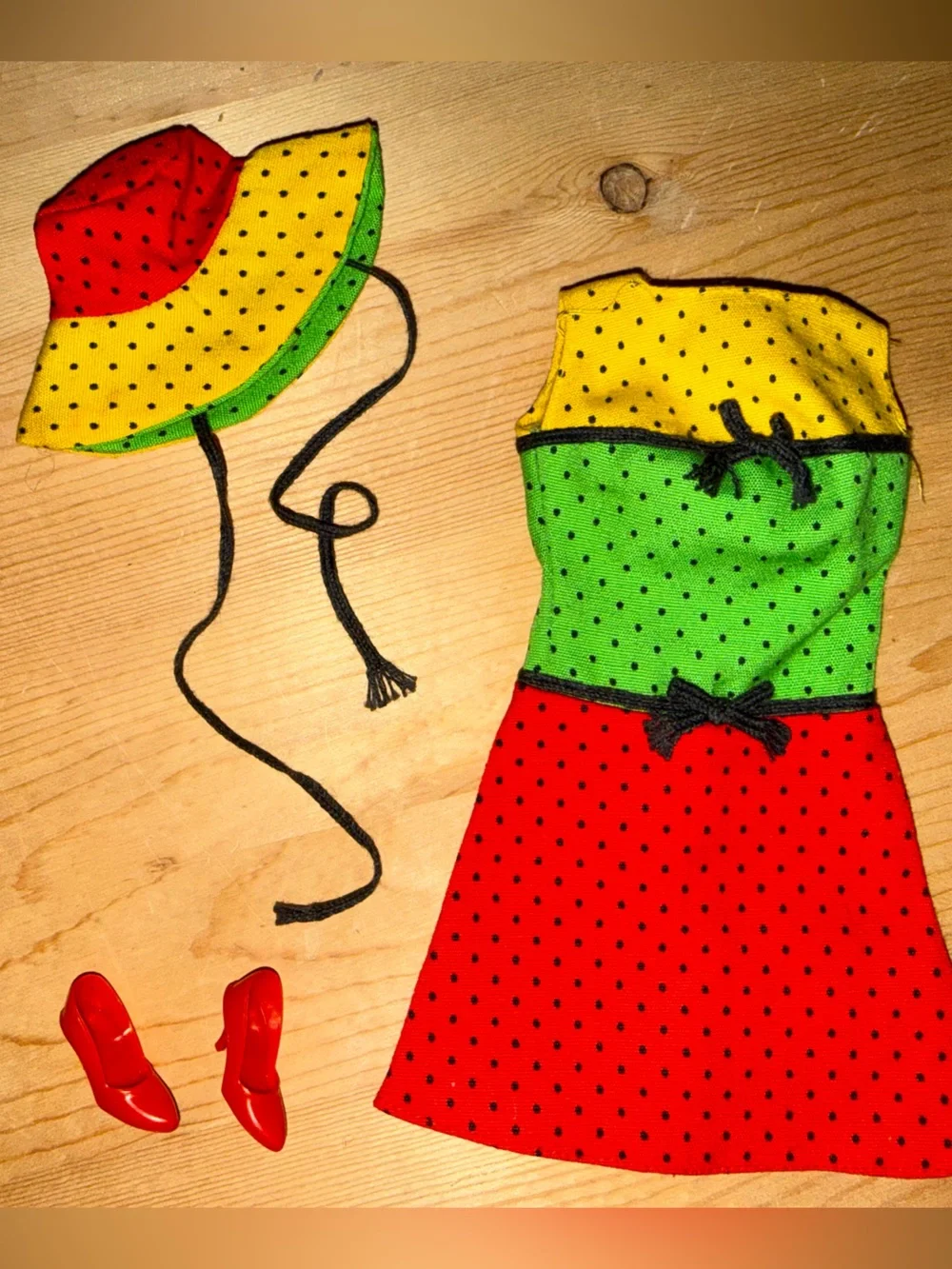 Vintage 1960s Barbie Outfits with Accessories